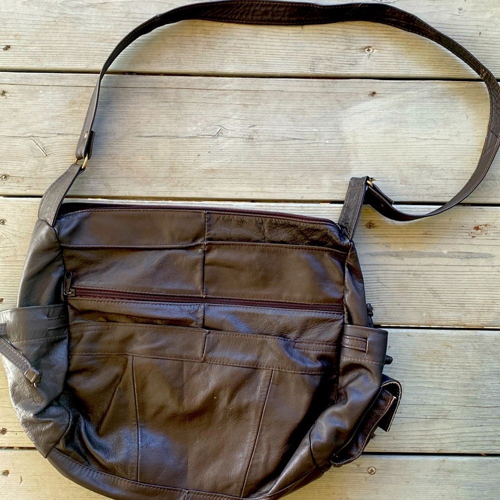 Leather boho bag!